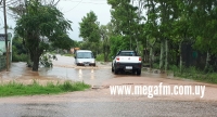 Varias calles cortadas en Vergara tras últimas precipitaciones 9/02/21