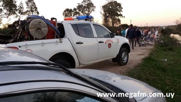 Una persona fue rescatada de las aguas del  arroyo Parao 18/08/17