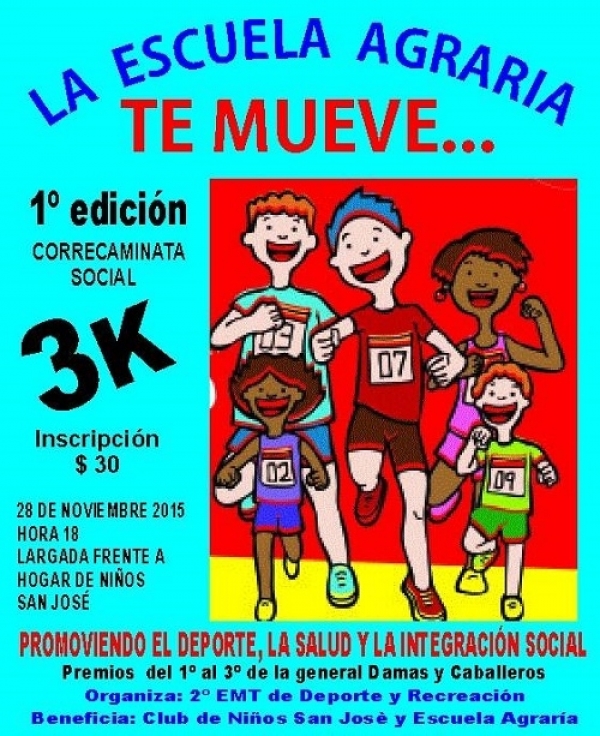 Este 28 de noviembre se realizar&aacute; correcaminata en Vergara