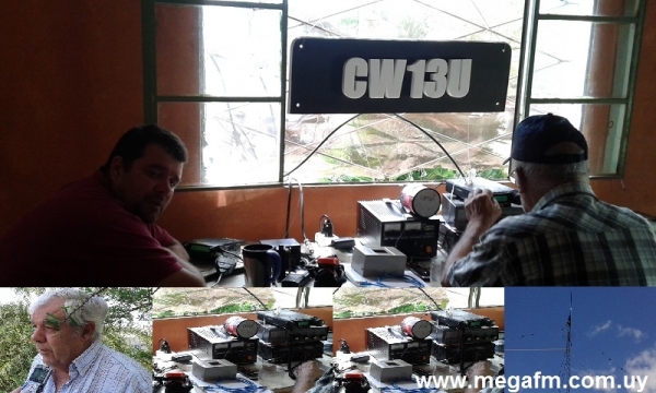 Radio aficionados de Vergara, Cerro Largo y Treinta y Tres realizaron jornada en Vergara 13/03/16