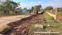 En Rincón se trabaja en la construcción de un bulevar y estacionamiento de camiones 10/07/21