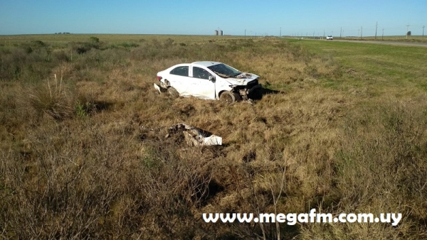 Un autom&oacute;vil despist&oacute; en ruta 18 Km. 354 pr&oacute;ximo a Rinc&oacute;n 6/09/18