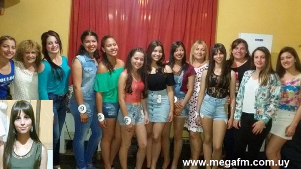 Veronica Duarte fue electa Miss Club Uruguay 2016 - 2017