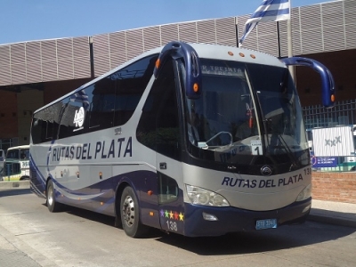 Los d&iacute;as de corzo en Vergara la linea de &oacute;mnibus de Rutas del Plata de la hora 21:00 modifica su recorrido