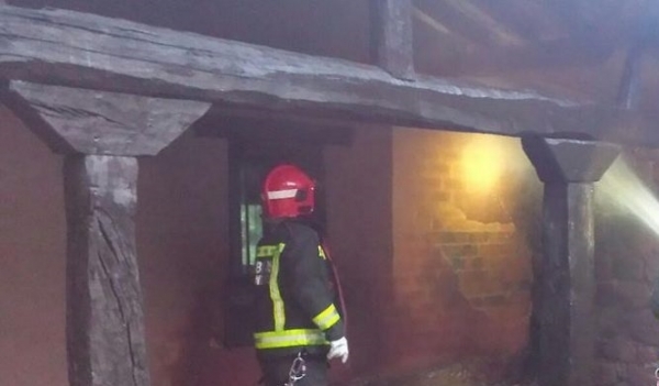 Se incendi&oacute; una finca en la localidad de Rinc&oacute;n de Ramirez 11/12/16