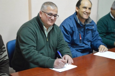 La Intendencia de Treinta y Tres firmó Compromiso de Gestión con Municipio de Vergara 27/07/16
