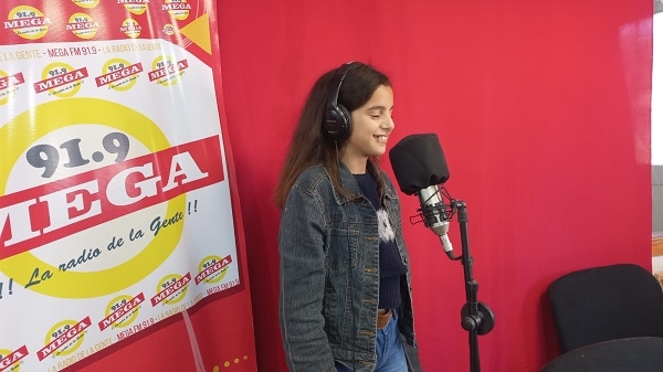 Camila Becerra - concurso MEGAVOZ KIDS 2022