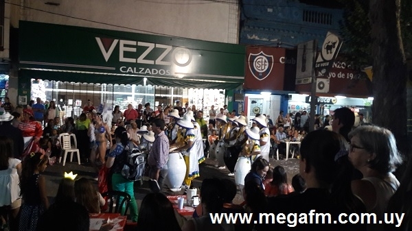 La comparsa nietos de Mirta participaron del Carnaval en 33