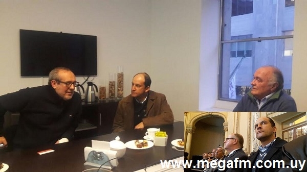 El Alcalde local Fidencio Gonzalez y el Intendente Dardo Sanchez participaron de diversas reuniones en Montevideo esta semana 22/07/16