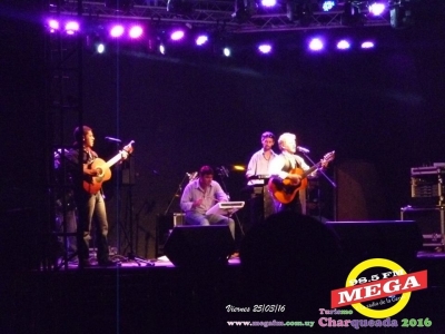 Robert Pelego Muniz act&uacute;o en el Festival de Charqueada, volve a vivir momentos de su actuaci&oacute;n