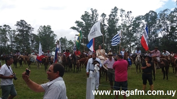 Emotivo homenaje en el 15&deg; Festival de doma y folklore en Placido Rosas 12/02/17