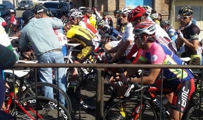 Se desarrollo prueba de Ciclismo en la ciudad de Melo donde participaron Deportistas Vergarenses