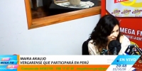 Maira Araujo, vergarense que participará en concurso de belleza en Perú 23/10/20