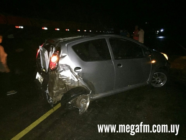 Un auto un cami&oacute;n y una camioneta impactaron en ruta 18 pr&oacute;ximo a Placido Rosas 15/01/18