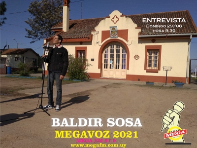 Baldir Sosa ganador MEGAVOZ 2021