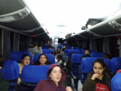 Mega FM junto a los chicos de 6to. a&ntilde;o de escuela 17 los cuales se encuentran en campamento en Canelones 30/07/18