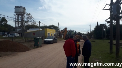Retomaron las obras del proyecto FDI en Vergara 24/05/21