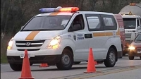 Volc&oacute; un auto en los accesos a la ciudad de Treinta y Tres 20/06/16