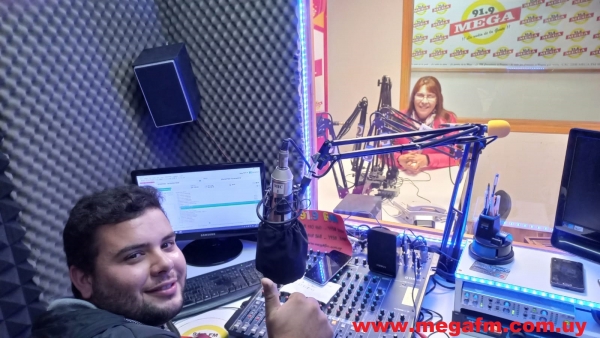 Le damos la bienvenida a la familia de la Mega a Marcos Ortiguera y Marficia Mieres, s&aacute;bados hora 17:00