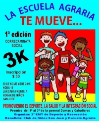Este 28 de noviembre se realizar&aacute; correcaminata en Vergara