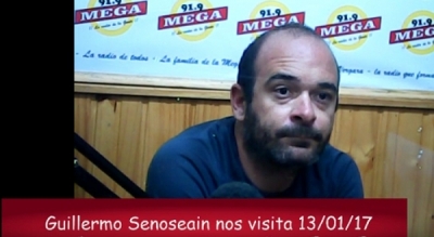 El presidente de la liga Vergarense Guillermo Senoseain nos visit&oacute; 13/01/17