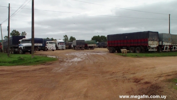 Desconformidad en el sector del transporte en la cosecha de arroz en Vergara 7/04/16