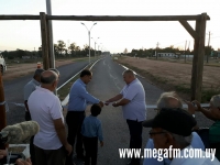 Qued&oacute; inaugurado el bulevar frente a Mevir en nuestra ciudad 10/03/18