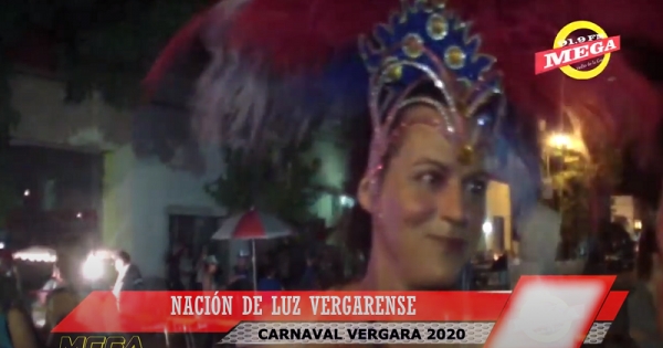 Naci&oacute;n de luz vergarense en el carnaval de Vergara 2020