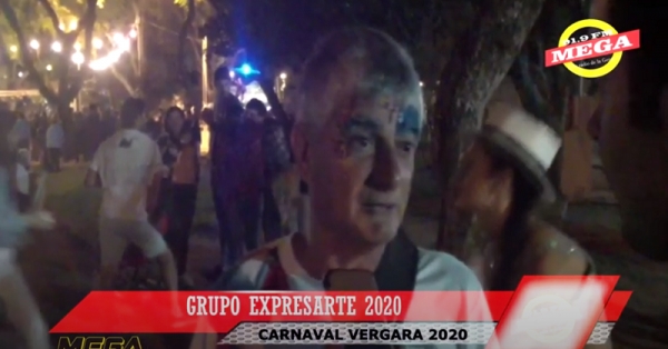 Grupo Expresarte en el carnaval de Vergara 2020