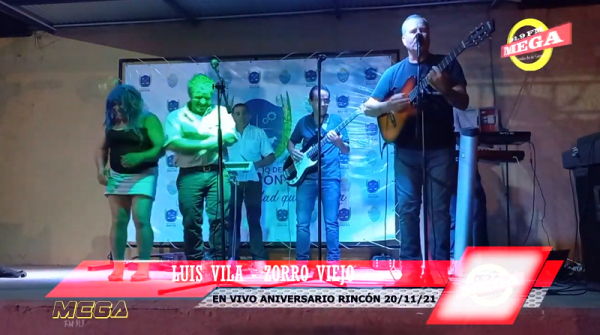 Luis Vila - zorro viejo - transmisi&oacute;n en vivo aniversario Rinc&oacute;n 2021 - Mega FM 91.9