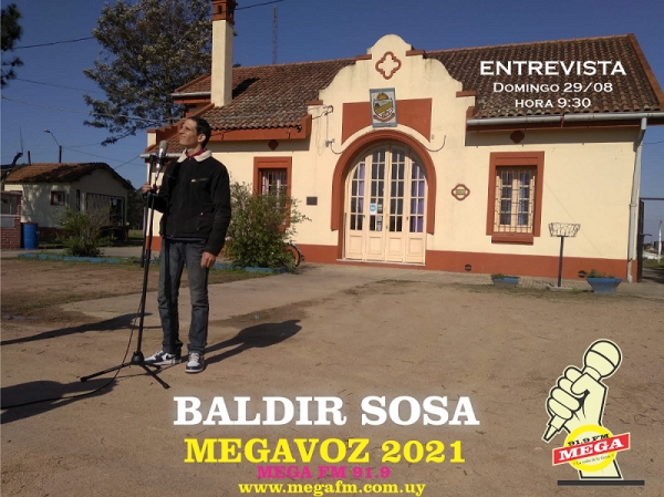 Baldir Sosa es nuestro MEGAVOZ 2021