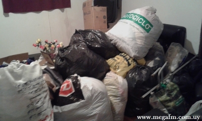 M&aacute;s de 4.000 prendas de vestir se recaudaron en Vergara para los damnificados en Dolores 16/04/16