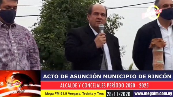 Cobertura acto asunci&oacute;n Municipio de Rinc&oacute;n 2020
