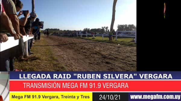 Llegada raid Ruben Silvera 2021 transmisi&oacute;n Mega FM 91.9