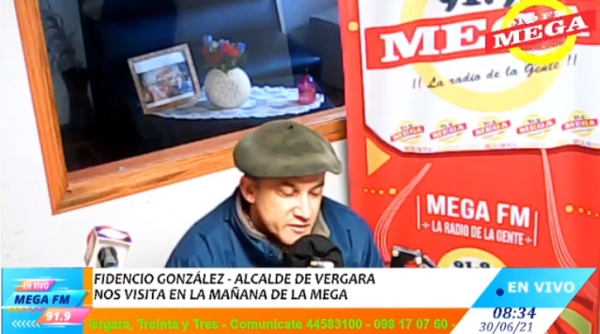 Recibimos al Alcalde Fidencio Gonz&agrave;lez 30/06/21