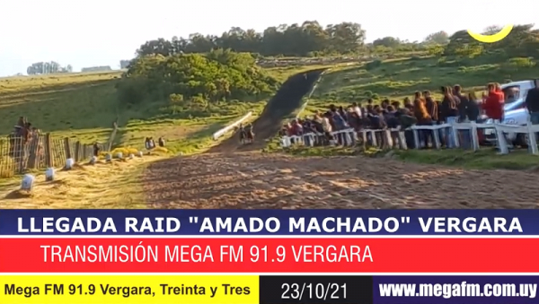 Llegada raid Amado Machado 2021