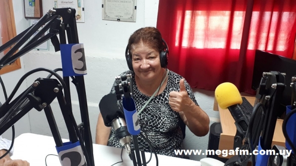 Susana "Del Centro" nos visit&oacute; en la ma&ntilde;ana de la Mega 30/01/21