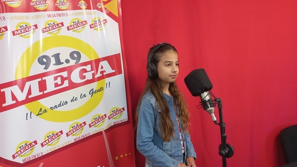 Sahira Magali Moreno - concurso MEGAVOZ KIDS 2022