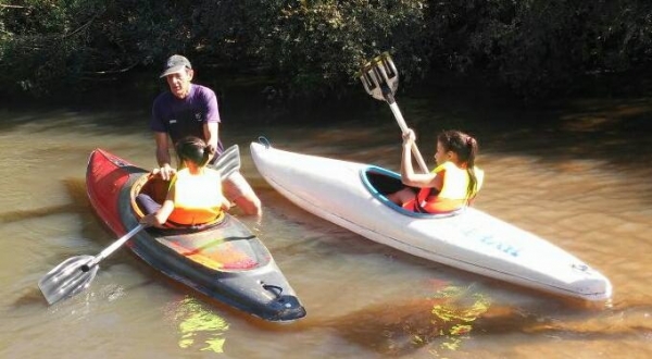 Comenz&oacute; a funcionar escuela de Canotaje en Vergara 31/01/17