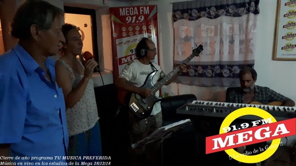 El programa TU MUSICA PREFERIDA cerr&oacute; el a&ntilde;o con m&uacute;sica en vivo 28/12/18