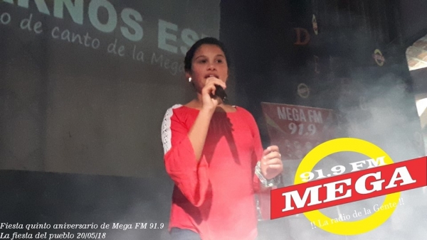 Naiely Sosa es nuestra MEGAVOZ 2018 en nuestra tercera edici&oacute;n