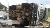 Volc&oacute; un cami&oacute;n cargado de arroz en Ruta 18 ingreso a zapata en el tramo 415 15/11/16