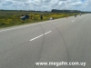 Volc&oacute; un auto en Ruta 18 Km. 366 proximidades al 415 22/10/16