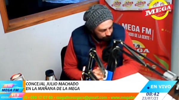 Entrevista al Concejal Julio Machado 23/07/21
